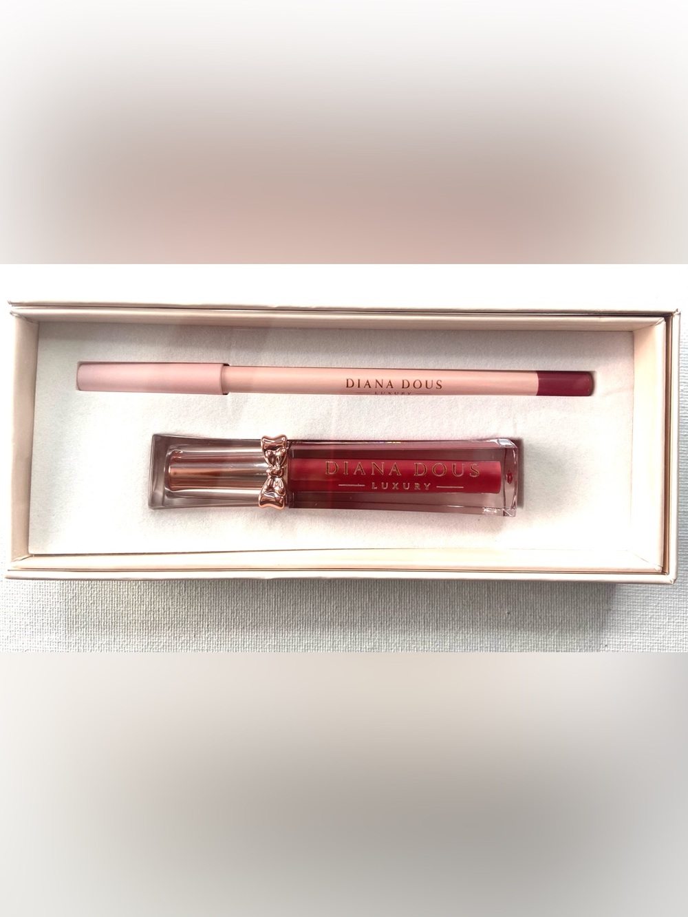 Luxury Red Lipstick & Lip Liner Set